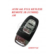 AUDI A6L FULL KEYLESS REMOTE 3B (315MHZ) (8T0959754C) AM